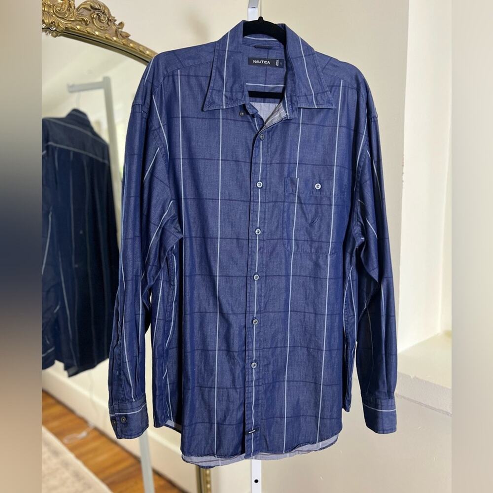 Nautica Button Down- Men’s L